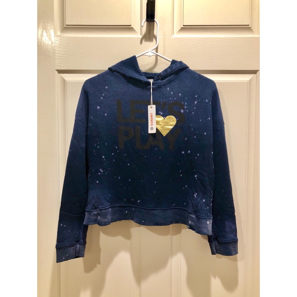 Sundry Cross-Back Hoodie